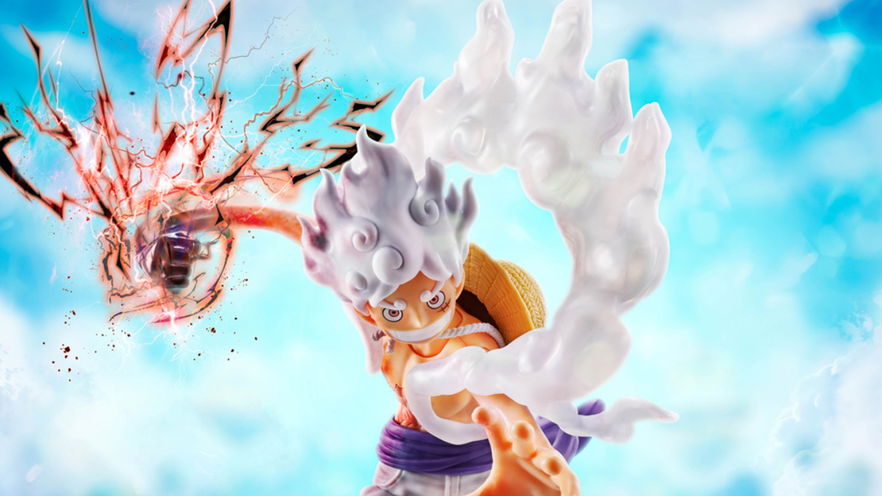 Luffy Gear 5 sbarca a Egghead: la nuova SH Figuarts è pura energia