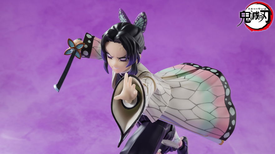 Shinobu Kocho, la nuova SH Figuarts di Bandai è pura grazia letale