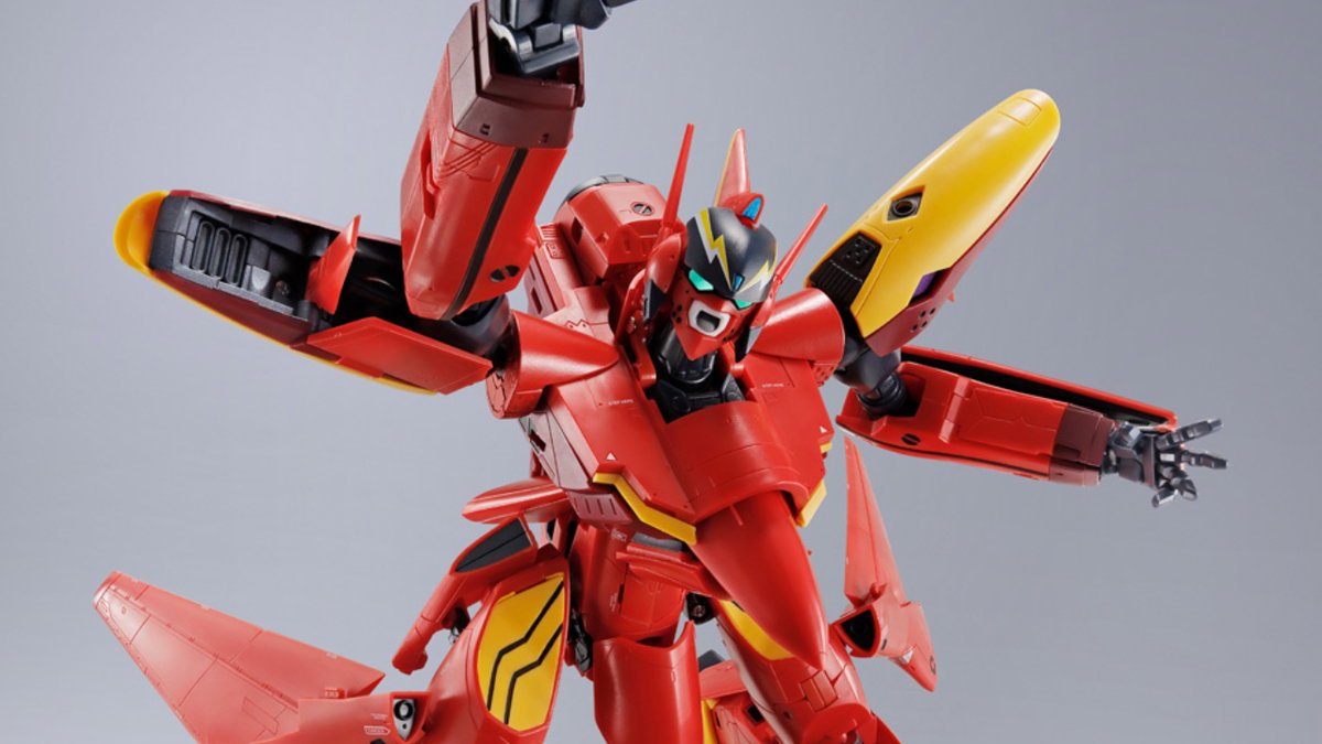 Immagine di VF-19 Kai Nekki Basara, il mito dei Fire Bomber rivive nel DX Chogokin di Bandai