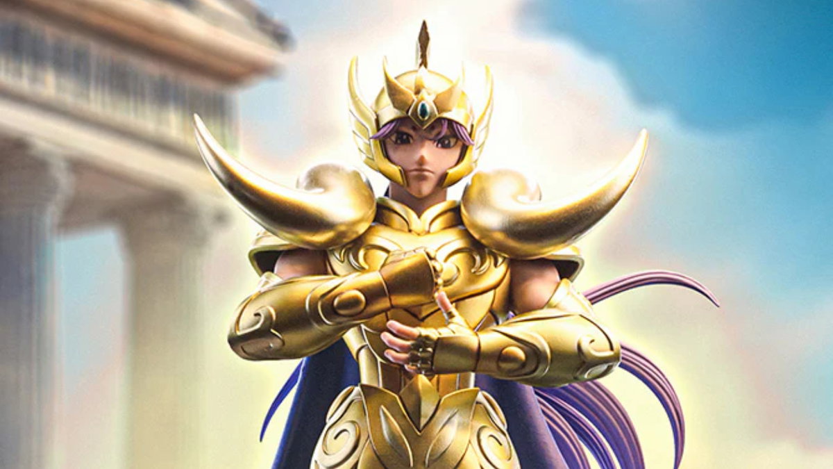 Immagine di Aries Mu: saggezza e forza nella nuova statua di Iron Studios
