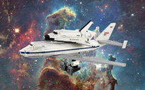 Copertina di LEGO ricrea lo storico Shuttle Carrier al Paris Air Show