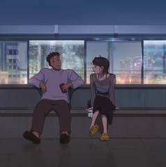 Copertina di Il trailer di Lost in Starlight: il primo film anime coreano di Netflix