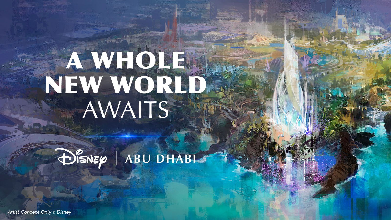 Disney annuncia a sorpresa l'apertura del suo settimo resort ad Abu Dhabi