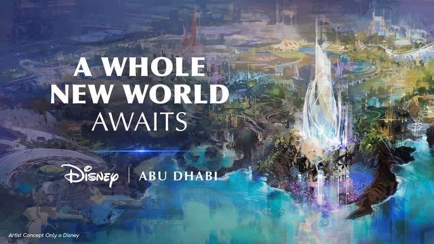 Disney annuncia a sorpresa l'apertura del suo settimo resort ad Abu Dhabi