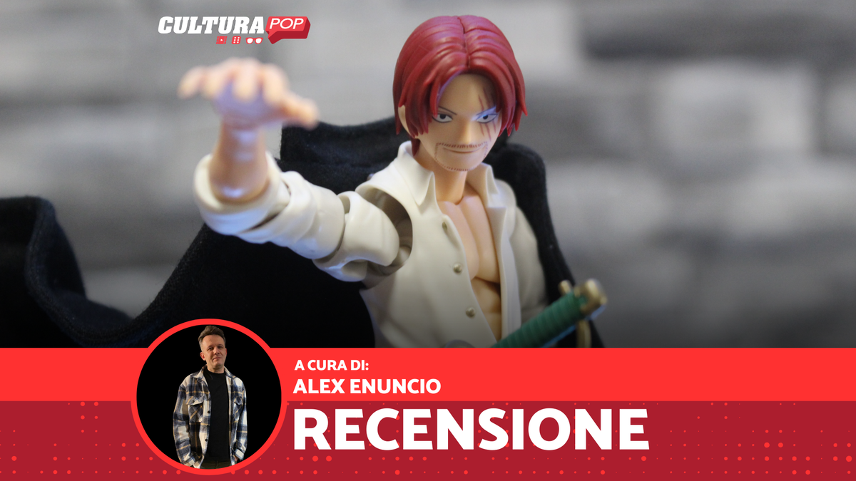 Immagine di Shanks, recensione: l'Imperatore dei Mari conquista la linea SH Figuarts