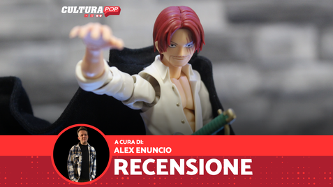Shanks, recensione: l'Imperatore dei Mari conquista la linea SH Figuarts