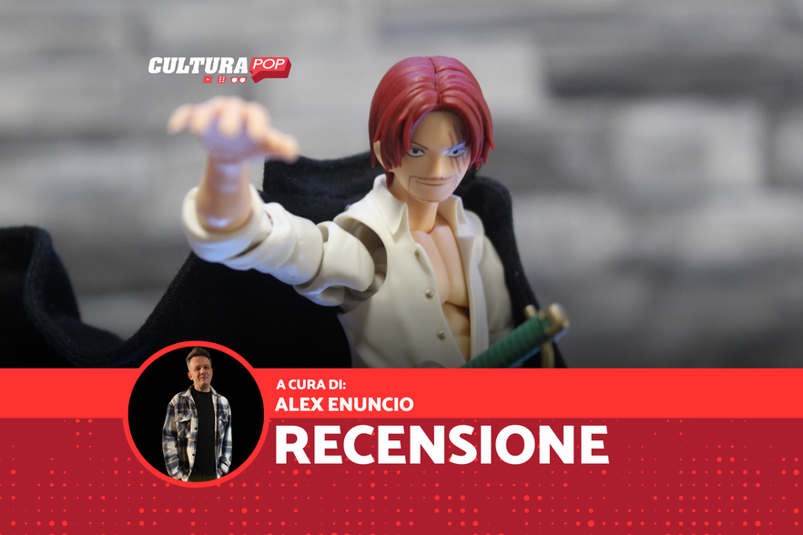 Shanks, recensione: l'Imperatore dei Mari conquista la linea SH Figuarts