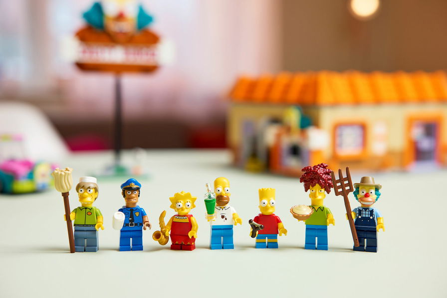 Krusty Burger diventa LEGO: la nuova icona dei Simpson