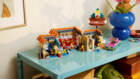 Krusty Burger diventa LEGO: la nuova icona dei Simpson