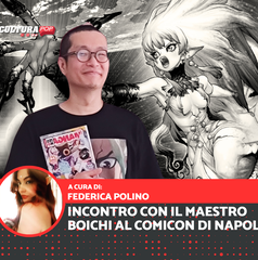 Copertina di Boichi al Comicon Napoli 2025: tra sogni, wok sulle spalle e manga senza confini