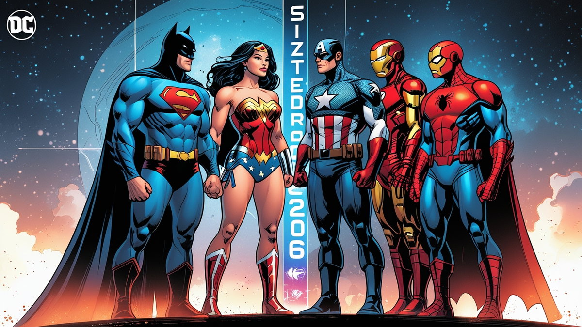 Immagine di Comics DC e Marvel insieme fino al 2026