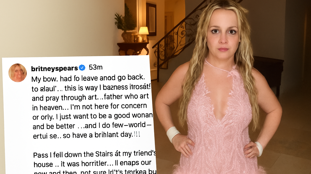 Immagine di Britney Spears cade dalle scale, ginocchio lesionato