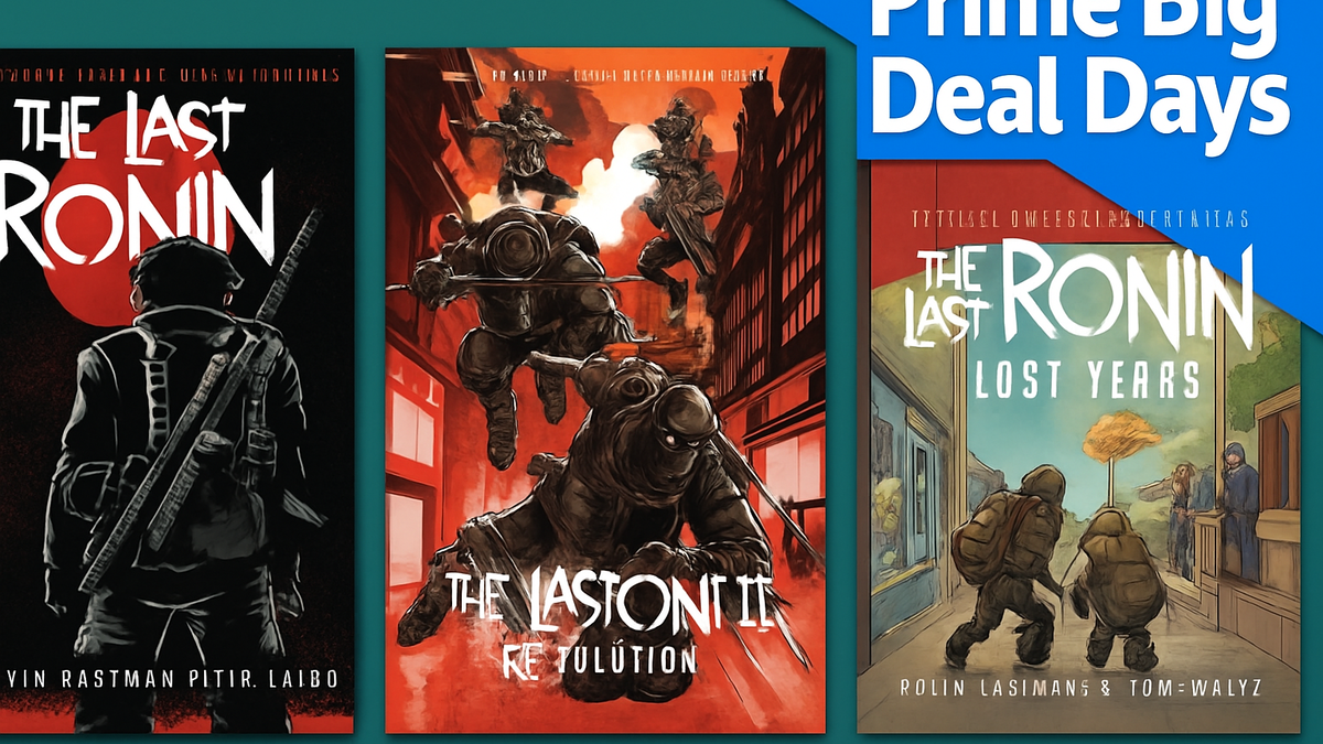 Immagine di TMNT: sconti Amazon su The Last Ronin graphic novel