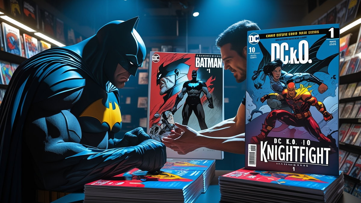 Immagine di Batman contro Knightfight: DC punta in alto