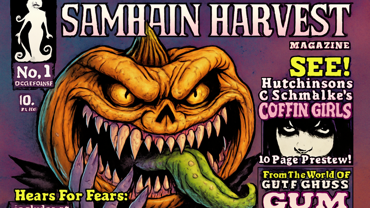 Immagine di Old Town Cafe lancia il fumetto Samhain Harvest