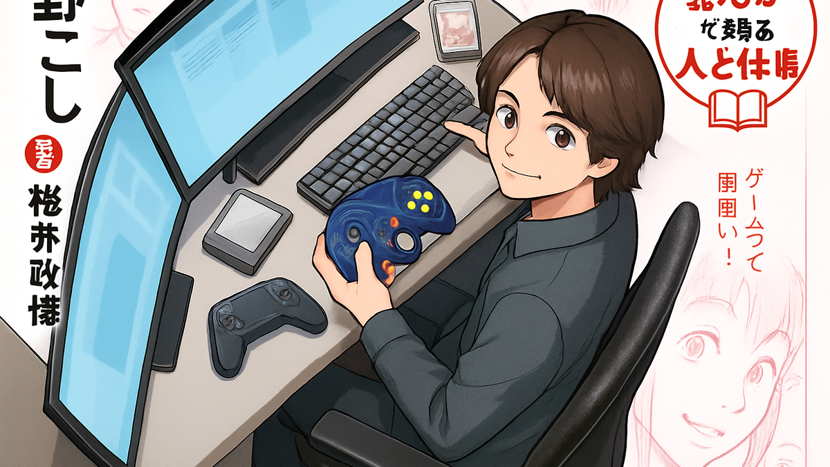 Immagine di Manga ispirato alla vita di Masahiro Sakurai