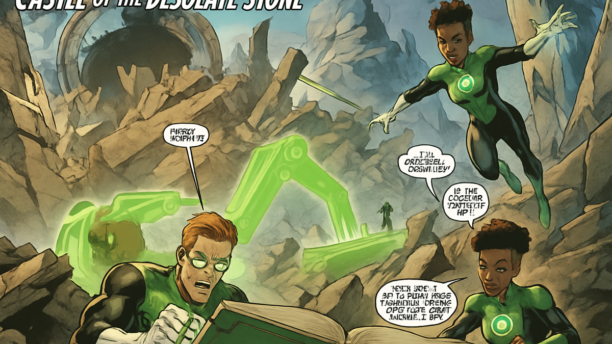 Immagine di Green Lantern #28: Hal tra eroismo e pericolo
