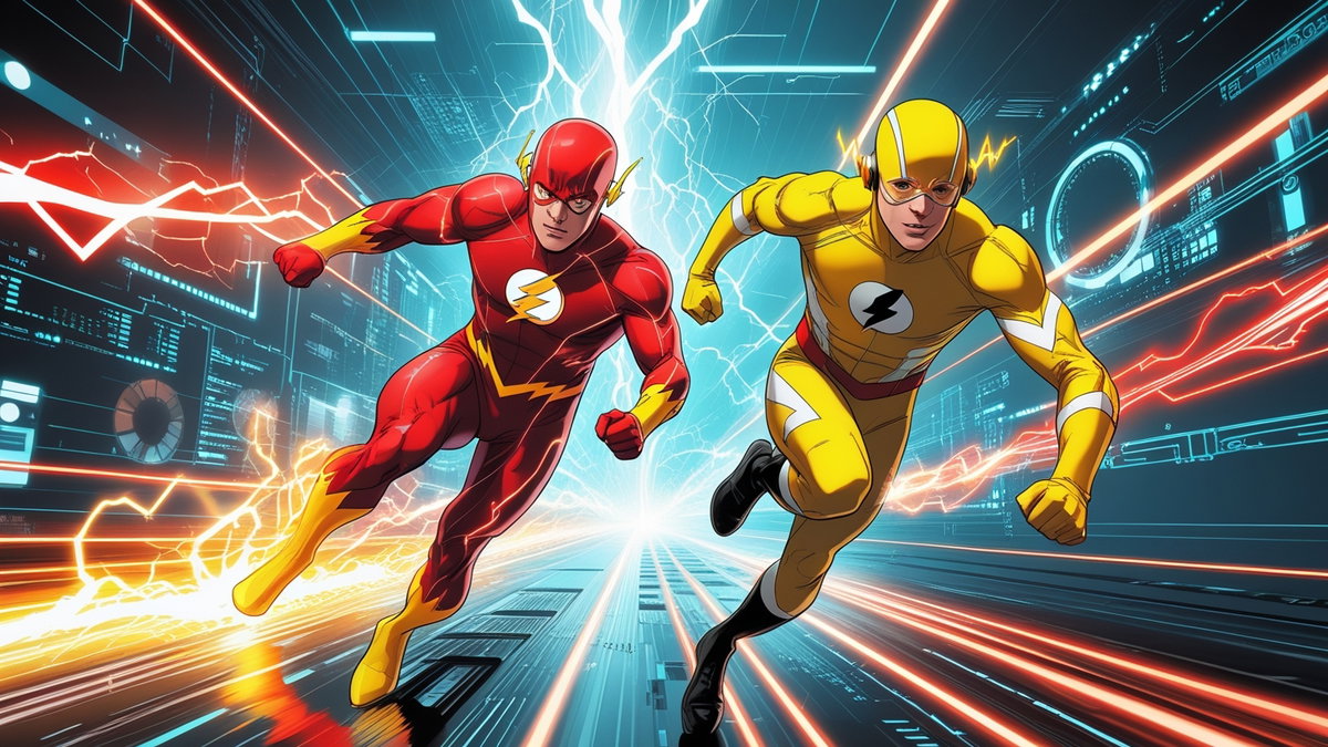 Immagine di Flash #26: Wally contro Impulse in una corsa