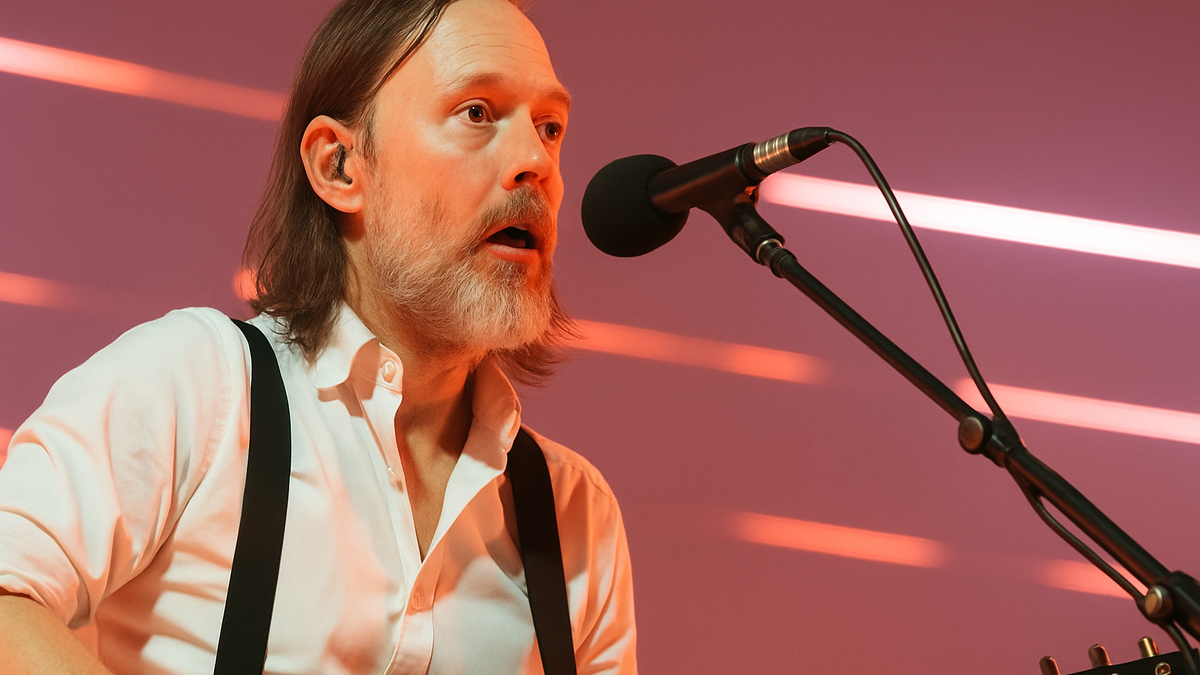 Immagine di Thom Yorke dei Radiohead non suonerebbe in Israele