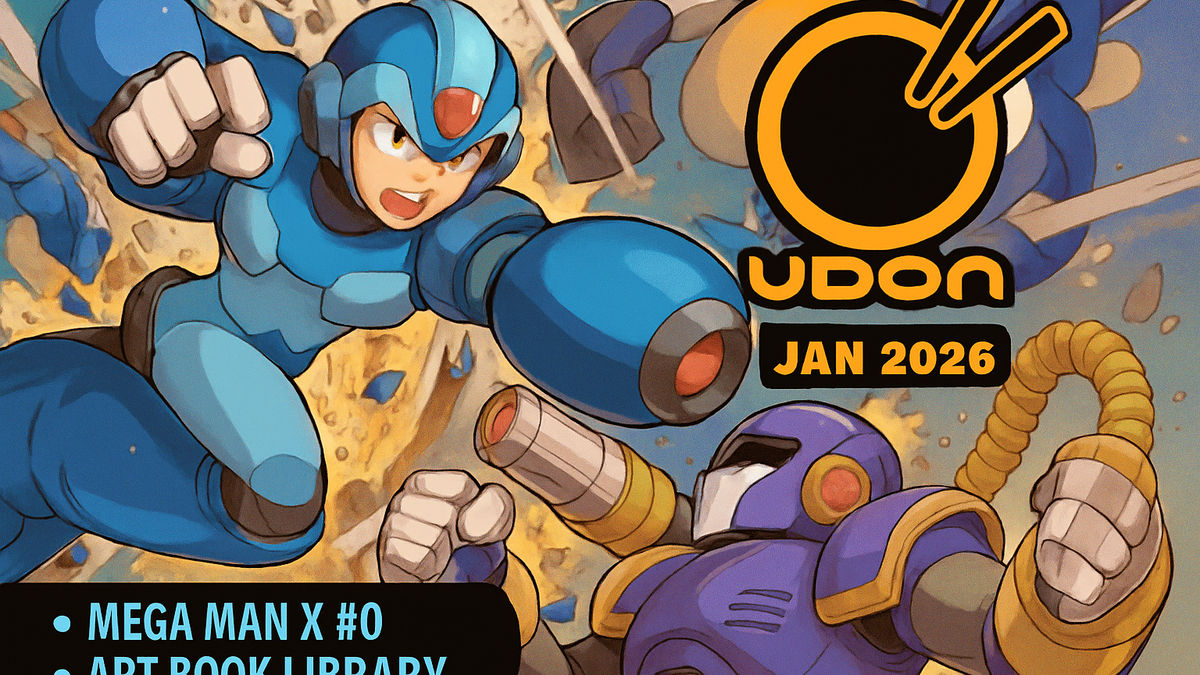 Immagine di Mega Man X #0 nelle uscite Udon di gennaio 2026