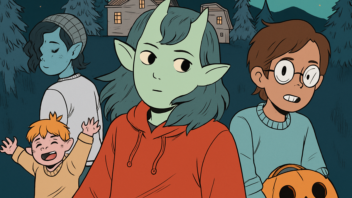 Immagine di Graphic novel sui mostri per bambini