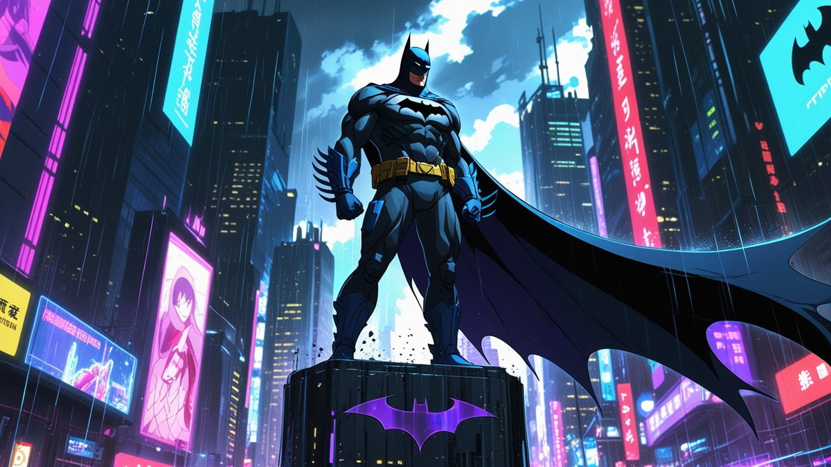 Immagine di Batman: l'autore vuole un anime dallo studio di Edgerunners