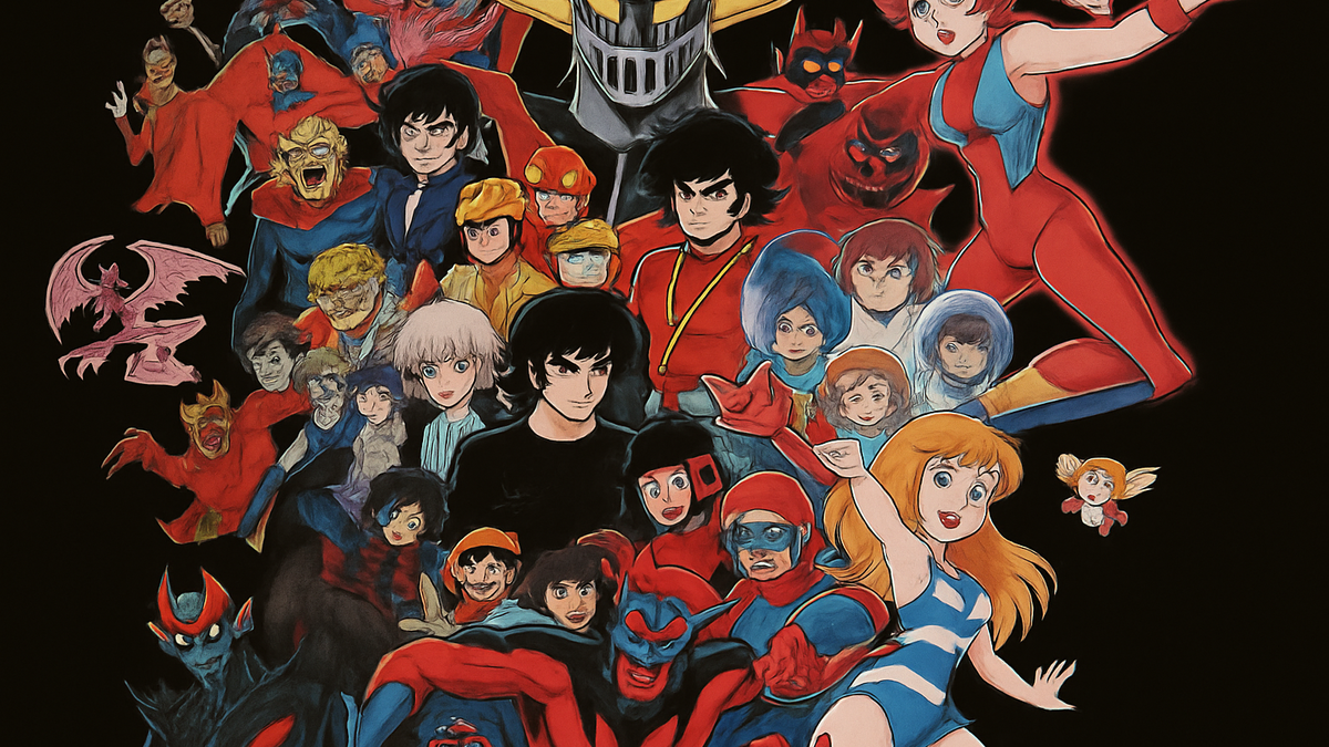 Immagine di Go Nagai e Yuji Horii nell'Ordine del Sol Levante