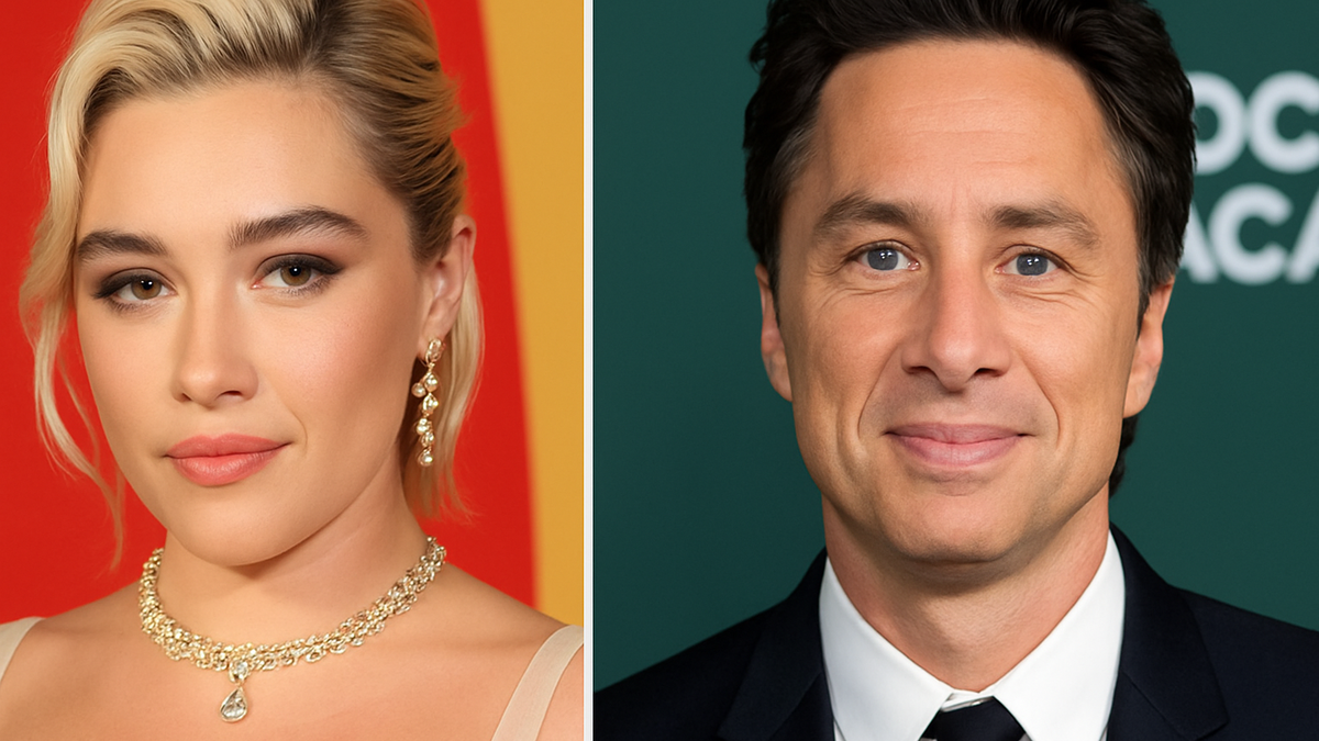 Immagine di Florence Pugh difende l'amore per l'ex Zach Braff