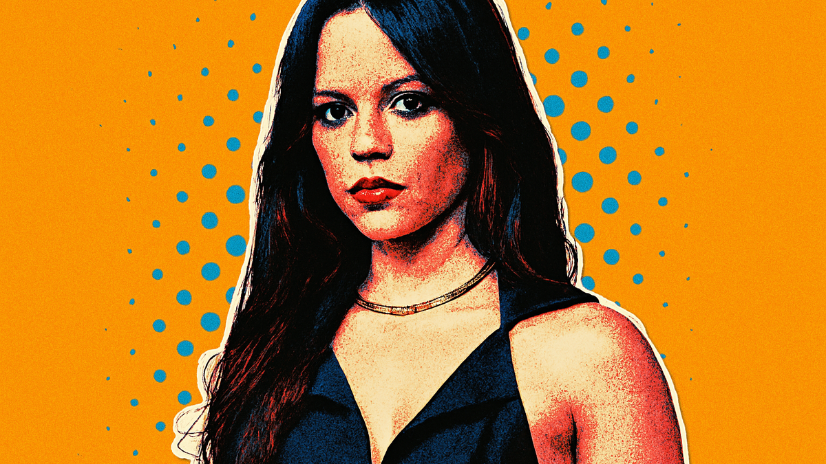 Immagine di Jenna Ortega terrorizzata dall'intelligenza artificiale