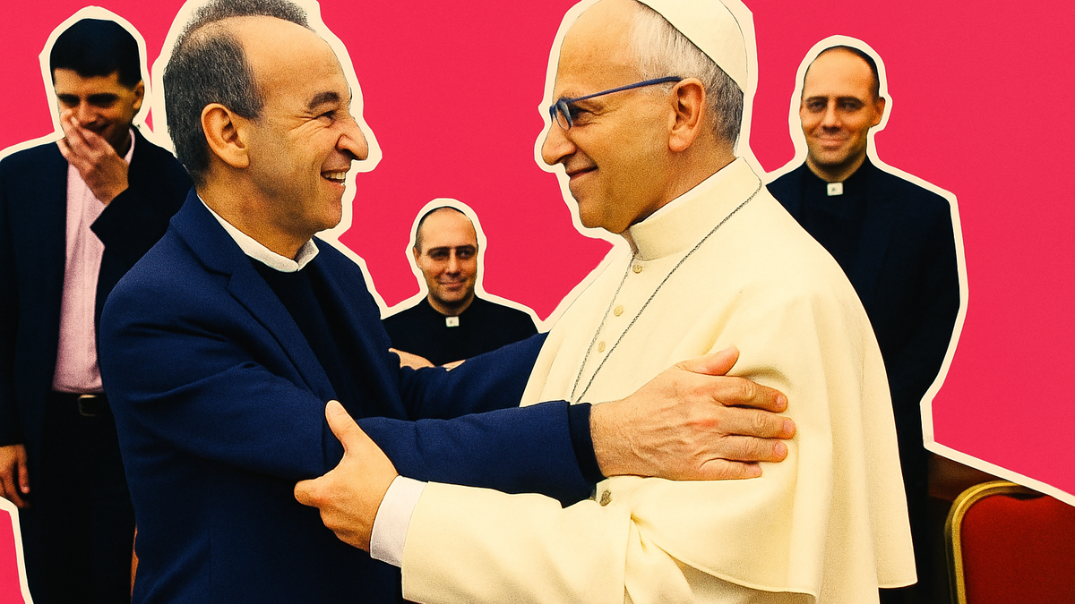 Immagine di Roberto Benigni torna in tv e incontra il Papa