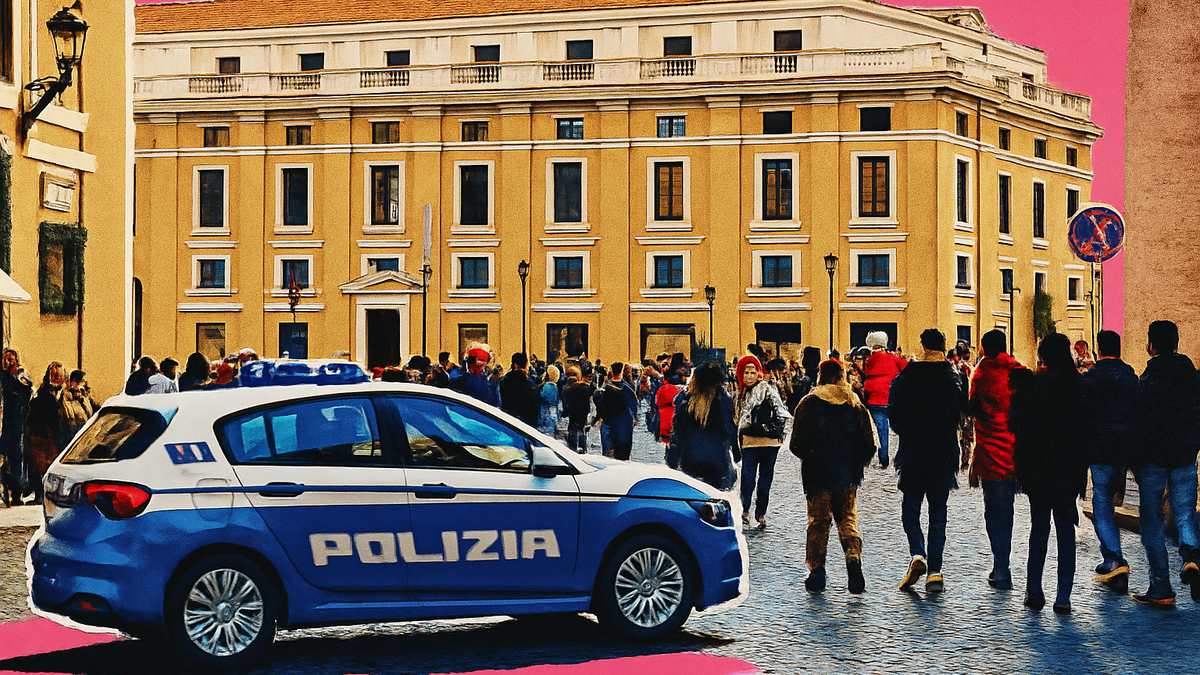 Immagine di Roma in testa per reati commessi in Italia