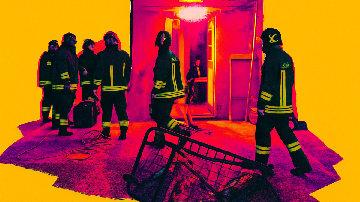 Immagine di Incendio a Torino, intossicati anche bambini