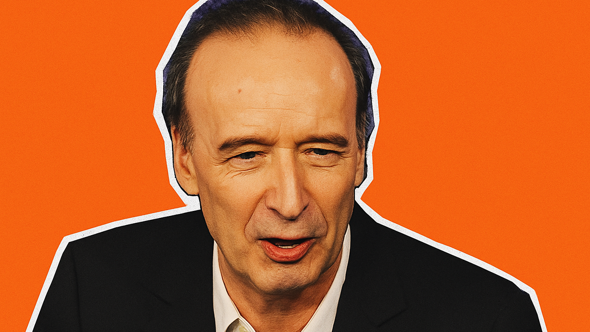 Immagine di Benigni confonde il Papa al Tg1: gaffe in diretta