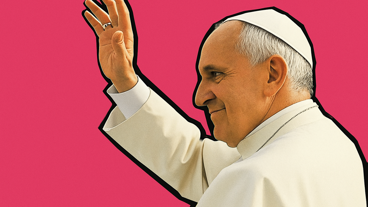 Immagine di Papa a pranzo alla nunziatura, uscita a sorpresa