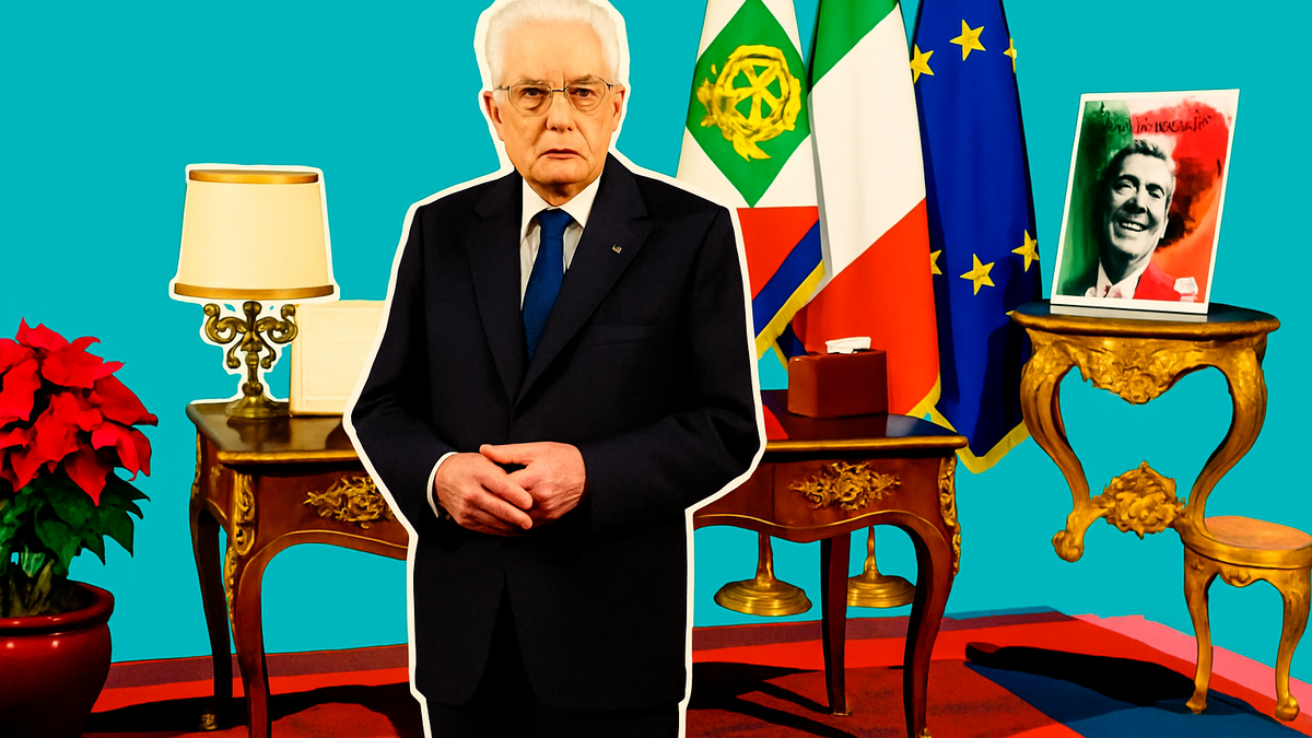 Immagine di Mattarella: «Ripugnante chi rifiuta la pace»
