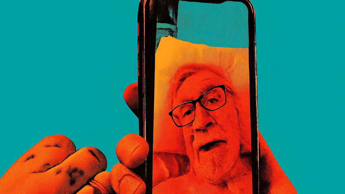 Immagine di Claudio Lippi in terapia intensiva per tumore