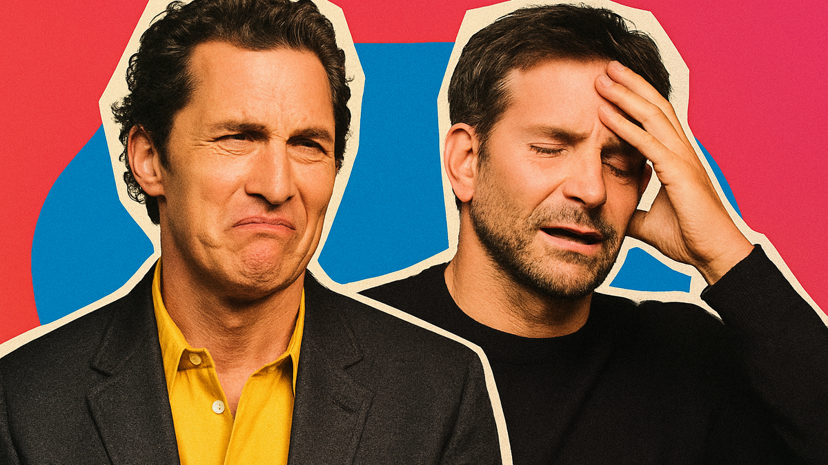 Immagine di Matthew McConaughey e Bradley Cooper flop al Super Bowl