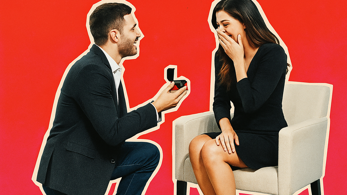 Immagine di Roberto chiede ad Agnese di sposarlo a Uomini e Donne