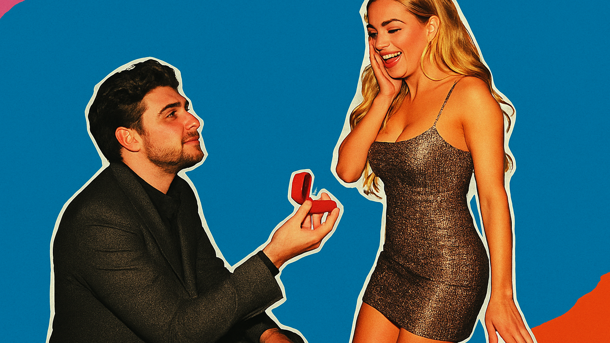 Immagine di Elena Morali, Luigi Favoloso la chiede in moglie