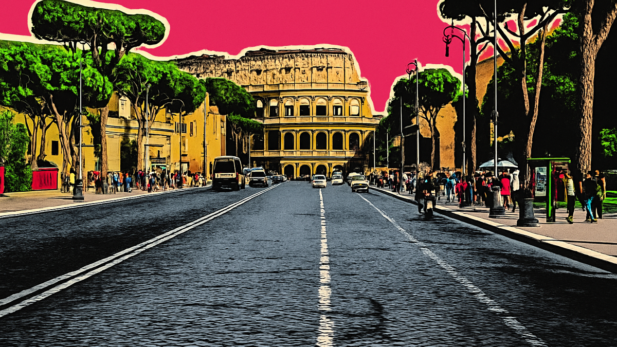Immagine di Albero crolla ai Fori Imperiali: 3 feriti