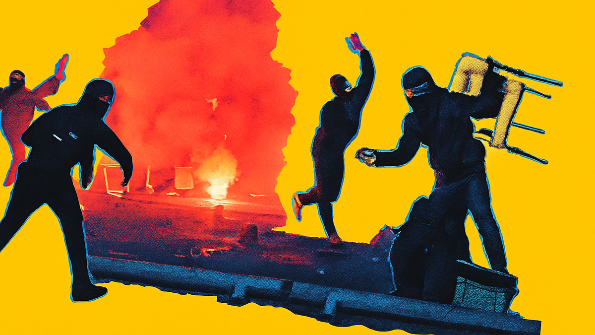 Immagine di Torino, corteo Askatasuna: 1.500 incappucciati