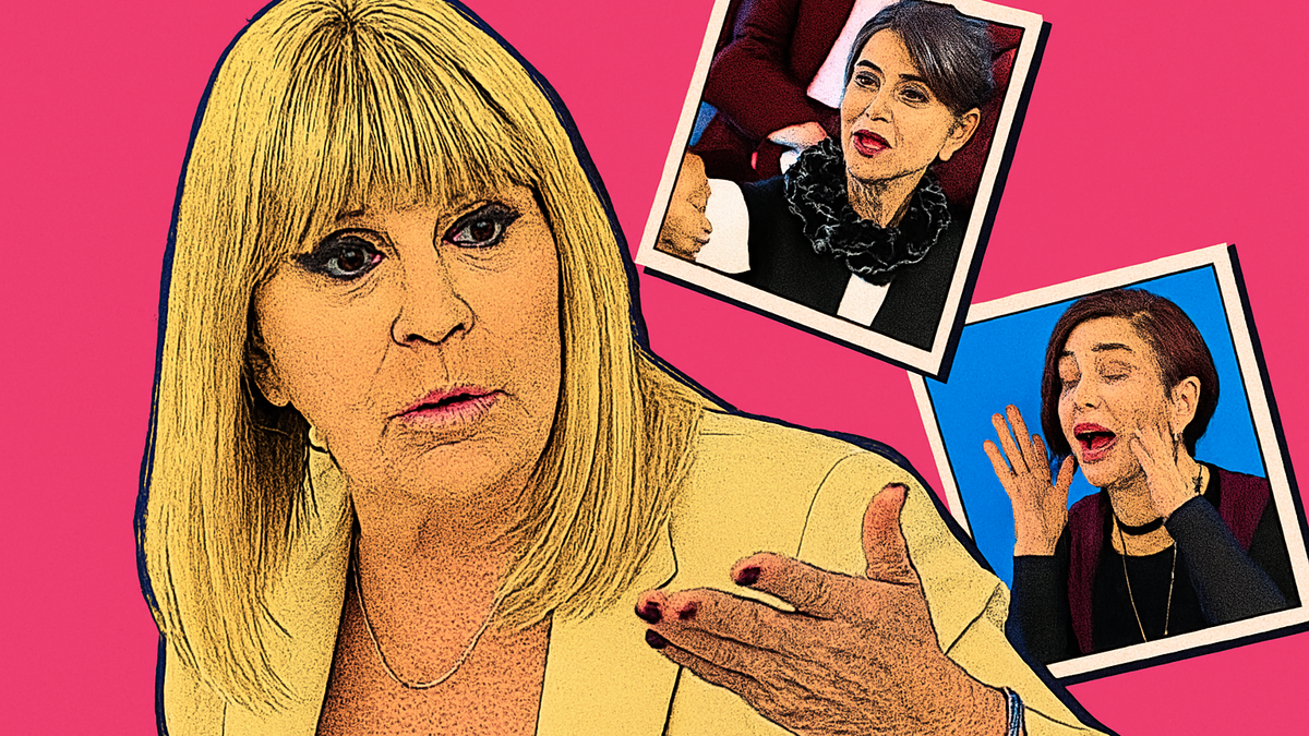 Immagine di Gemma all'attacco di Tinì e Barbara a Uomini e Donne