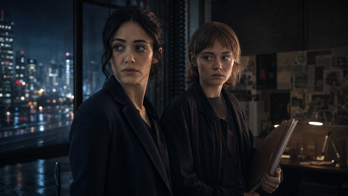 Immagine di Furious, il thriller Hulu mette Emmy Rossum sulle tracce di una serial killer