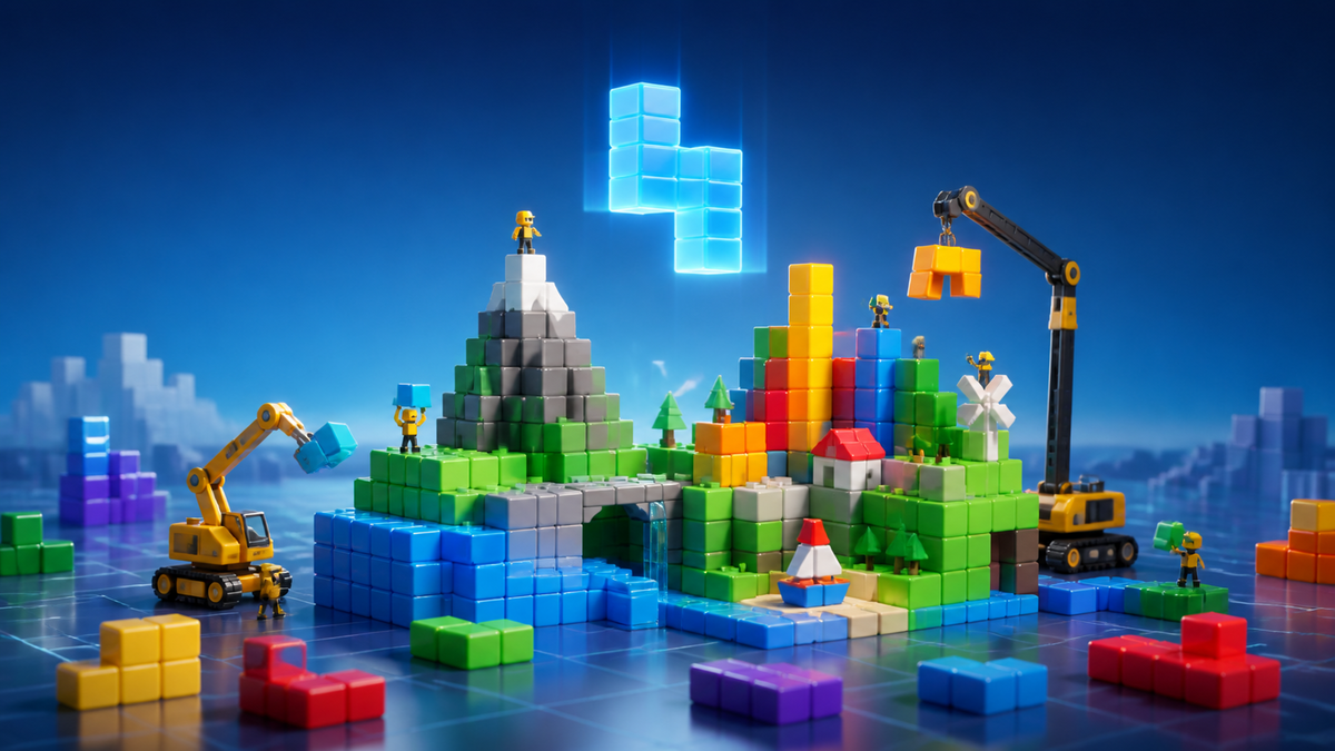 Immagine di Tetris: World Builders, la serie animata educativa in CG legata al franchise