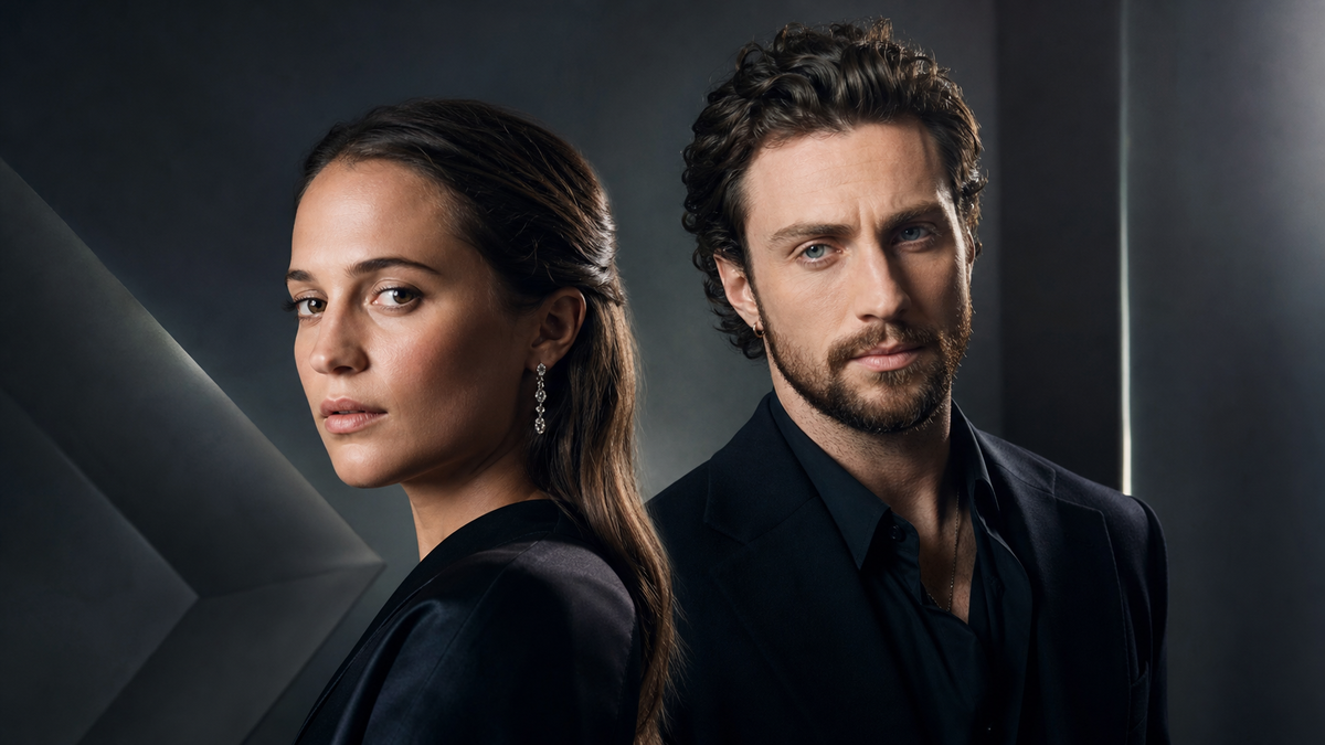 Immagine di Enigma Variations, Alicia Vikander nel cast della serie Netflix con Aaron Taylor-Johnson