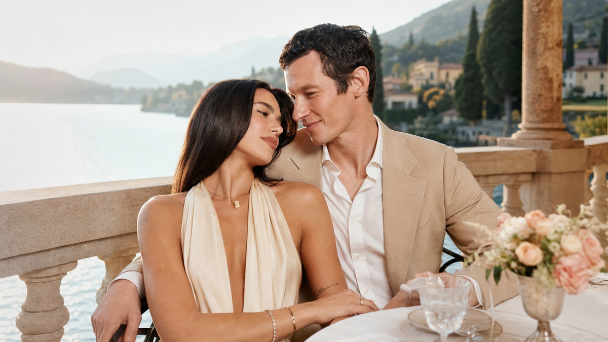 Immagine di Dua Lipa e Callum Turner, quella foto in Italia dice più del previsto