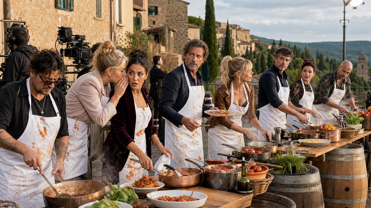 Immagine di Celebrity MasterChef, otto Vip a Montalcino e il retroscena è servito