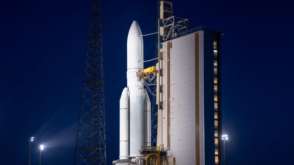 Immagine di 41 anni fa l’ESA lanciò la missione Giotto da Kourou il 2 luglio 1985