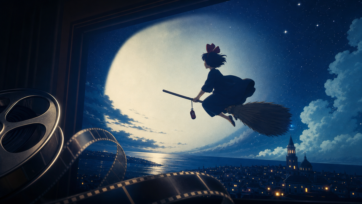Immagine di Studio Ghibli, GKIDS punta sull’IMAX con Kiki - Consegne a domicilio