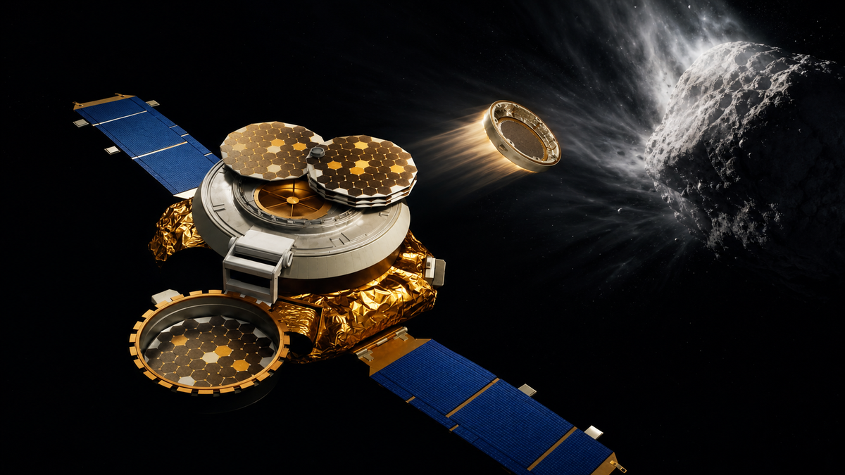 Immagine di 21 anni fa la NASA rilasciò l’Impactor di Deep Impact verso la cometa 9P/Tempel 1